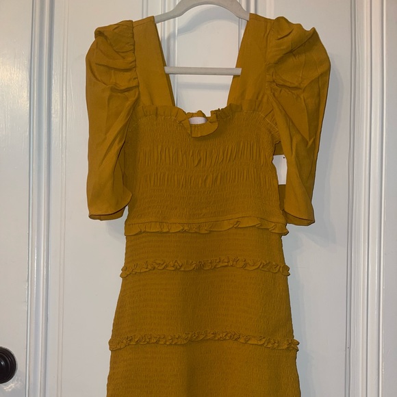 Bright Summer Dress, Ruffled & Fun, Lightweight & Textured - Picture 3 of 6